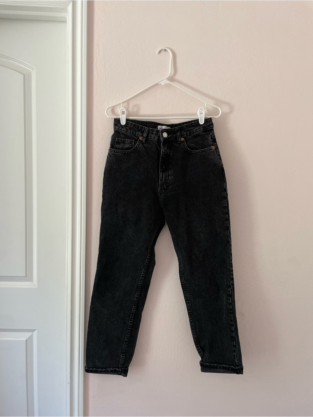 Zara Black Boyfriend Jeans